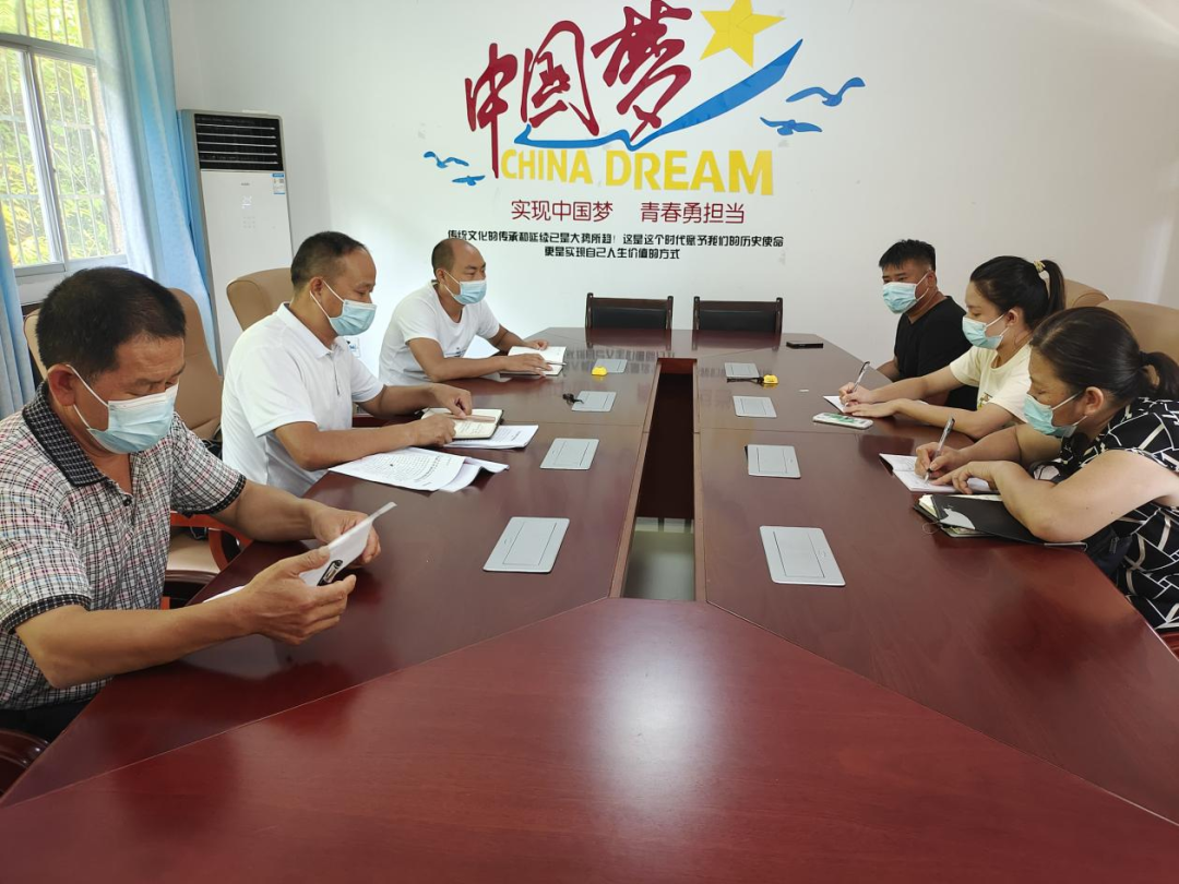 落實(shí)疫情防控措施，筑牢村民安全防線