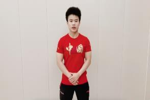 奧運(yùn)冠軍侯志慧為“北斗”加油鼓勁