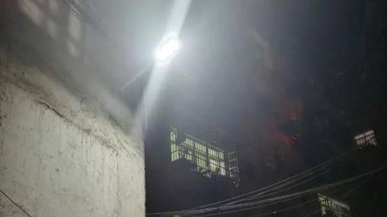 盞盞路燈，溫暖居民回家路！