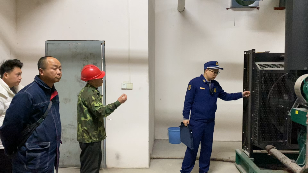 查隱患  保安全，洪江區(qū)開展高層建筑消防檢查
