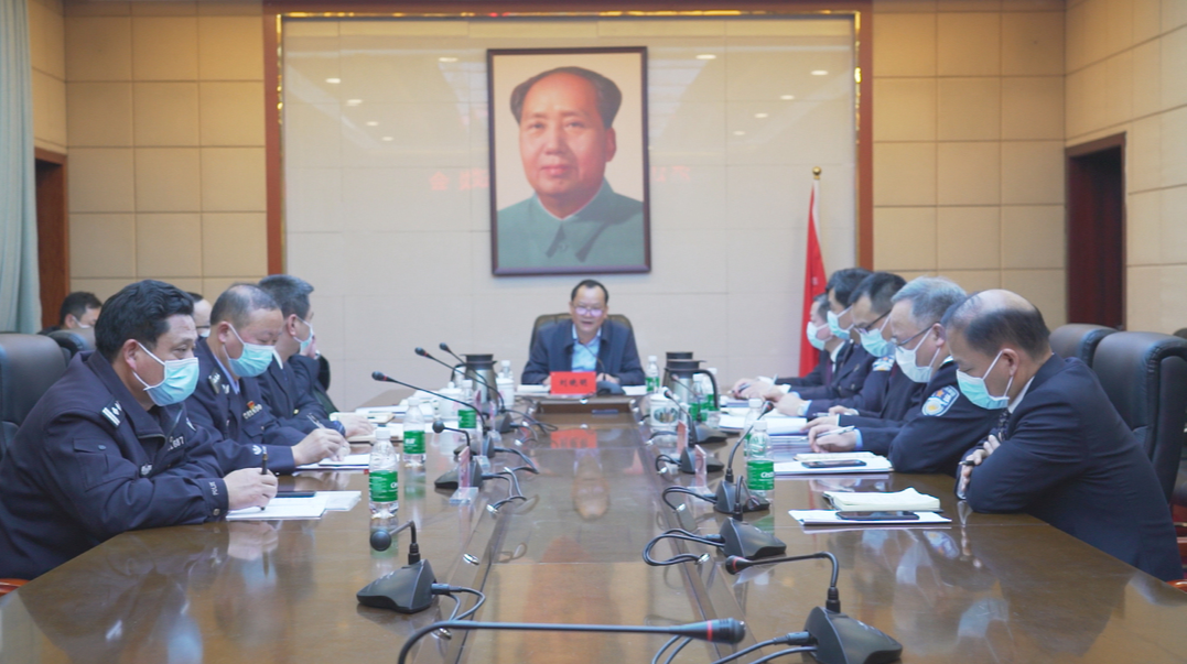 劉曉明：防風(fēng)險、保安全、護穩(wěn)定 為黨的二十大勝利召開創(chuàng)造安全穩(wěn)定環(huán)境