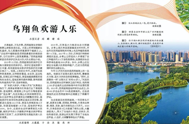 鳥翔魚歡游人樂