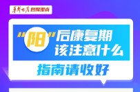 【科普動起來】圖解|“陽”后康復(fù)期該注意什么，指南請收好