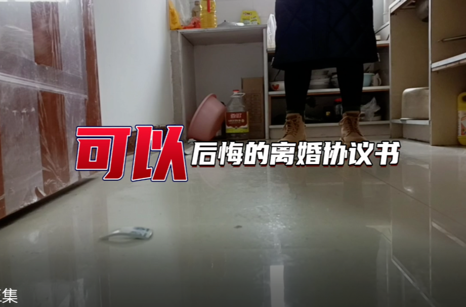 普法視頻：可以后悔的離婚協(xié)議書(shū)