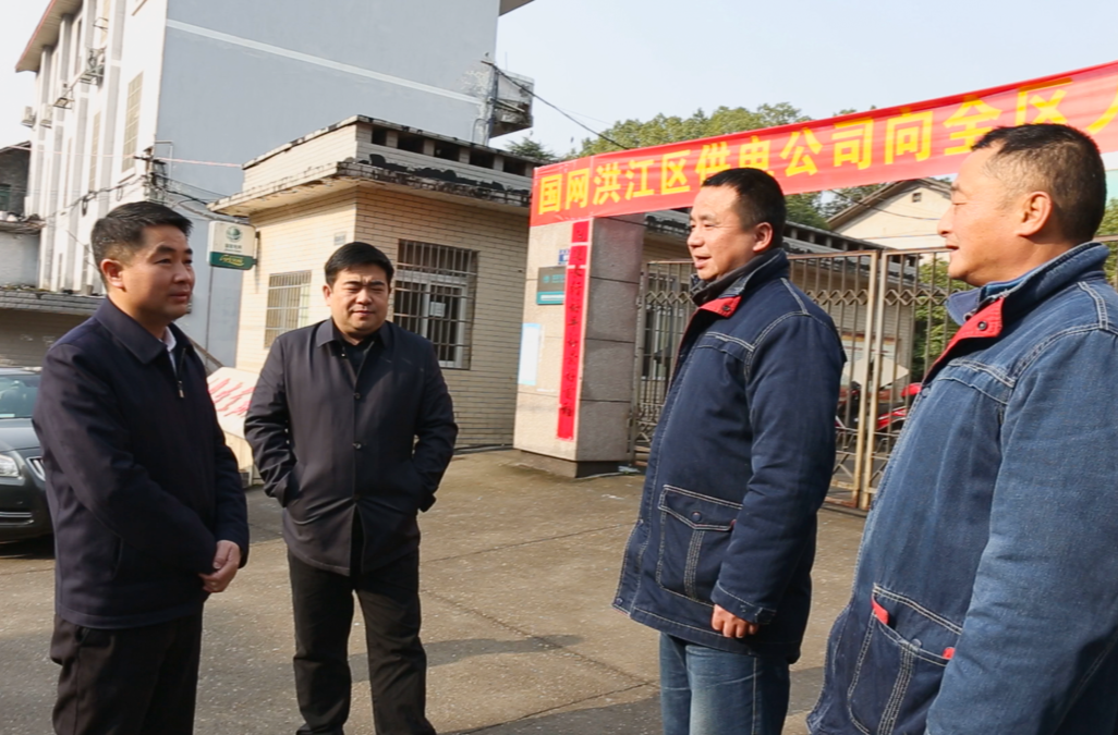 正月初三，胡東聲走訪慰問堅守一線值班值守人員