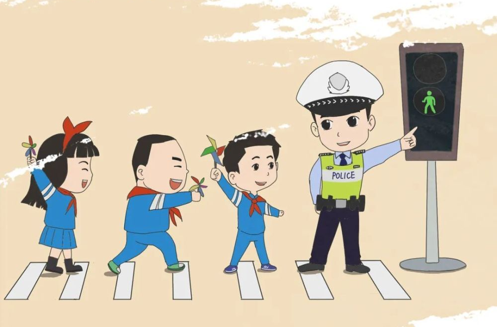洪江公安“護學(xué)崗”準時上線！