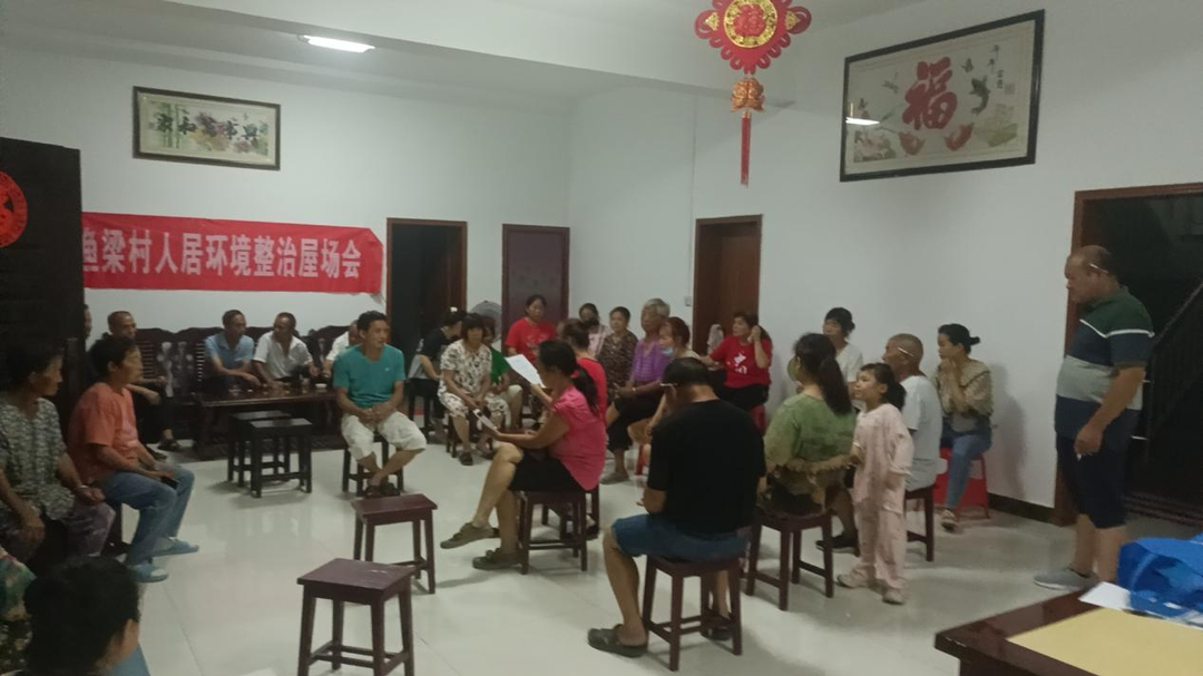 “美家美婦”齊行動，“屋場會”上話整治