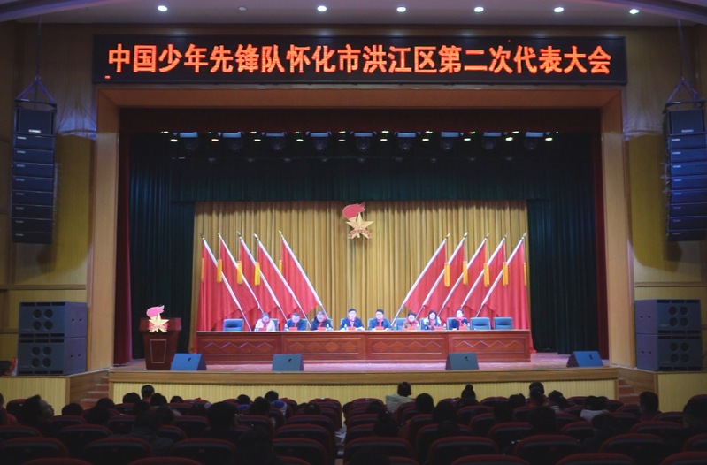 中國少年先鋒隊?wèi)鸦泻榻瓍^(qū)第二次代表大會召開