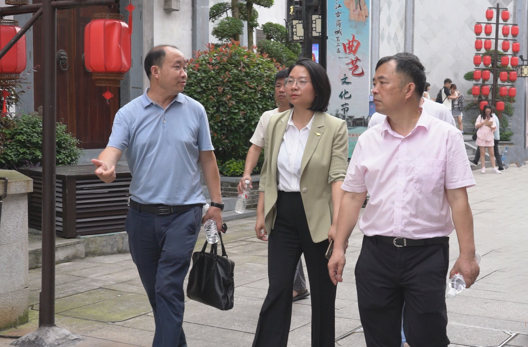 楊健桃調(diào)研市旅發(fā)大會觀摩線路點