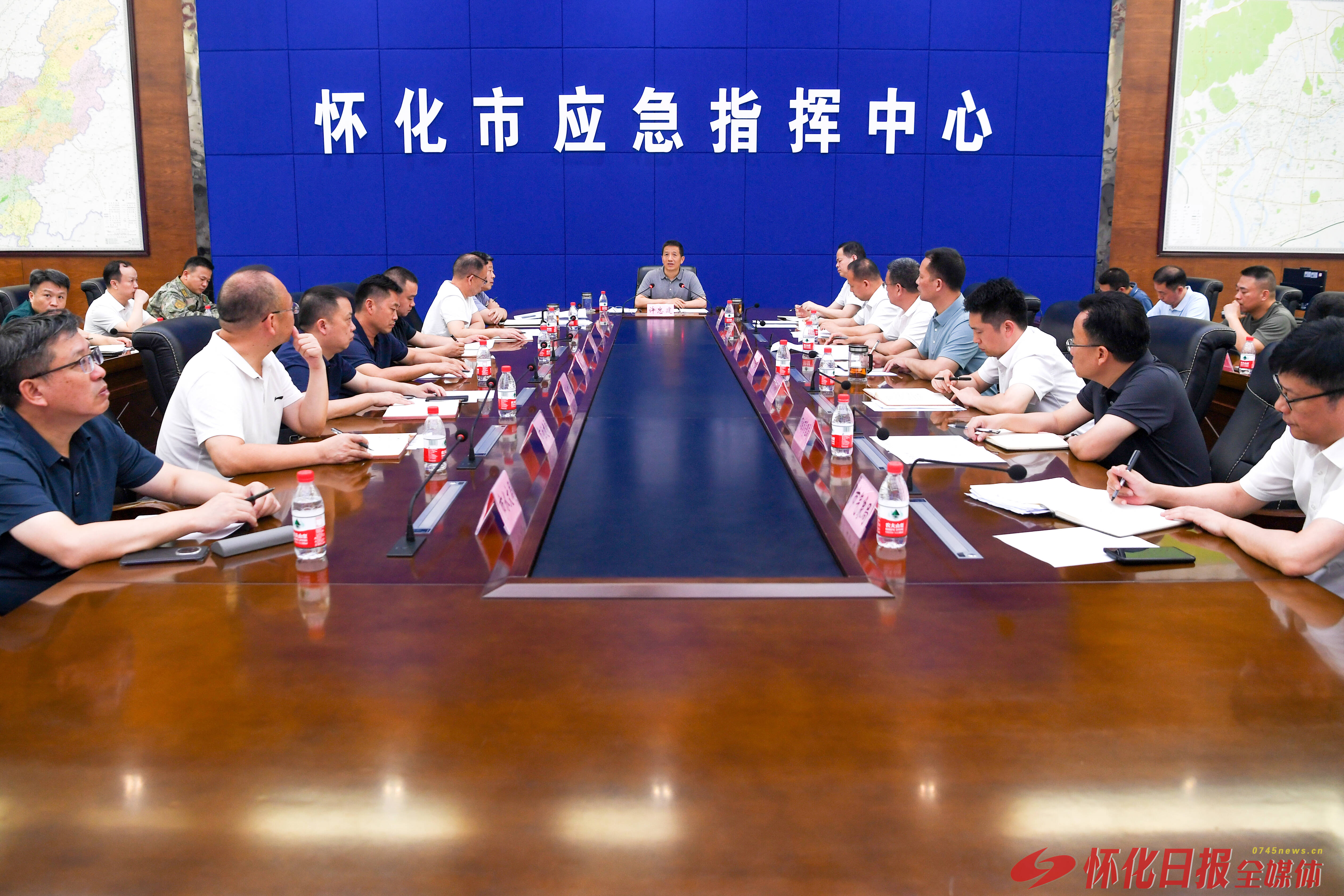 許忠建主持召開(kāi)防汛抗災(zāi)形勢(shì)研判和工作調(diào)度會(huì)