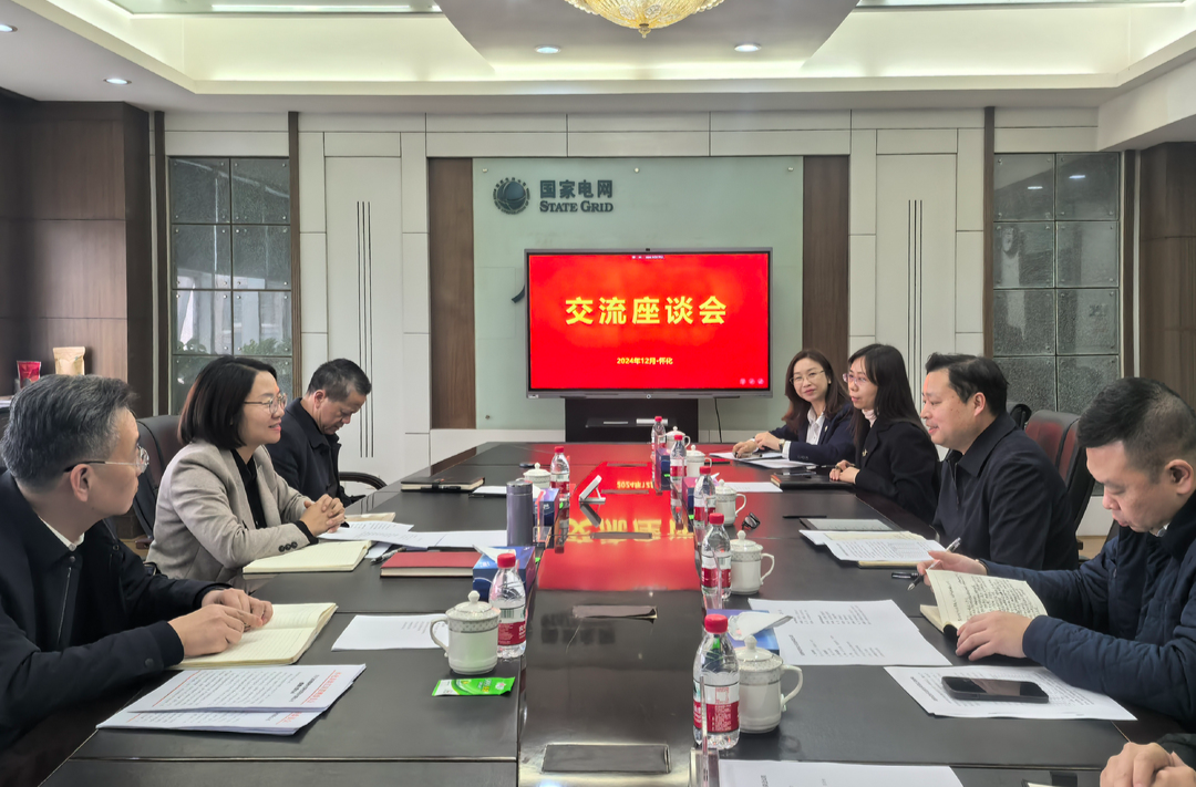 楊健桃赴國(guó)網(wǎng)懷化供電公司對(duì)接交流工作