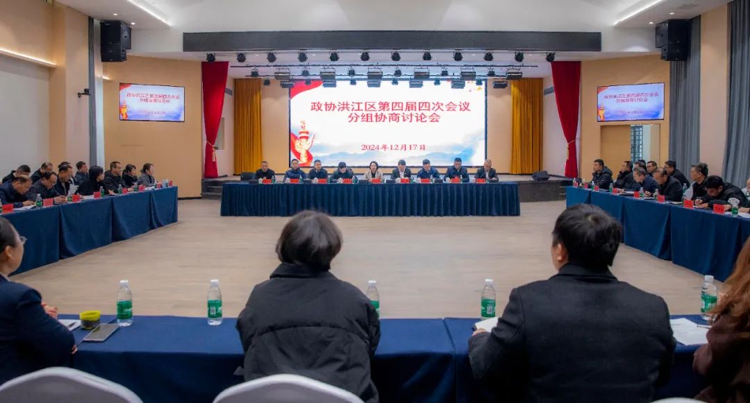 楊健桃參加政協(xié)洪江區(qū)工委四屆四次會議分組協(xié)商討論會