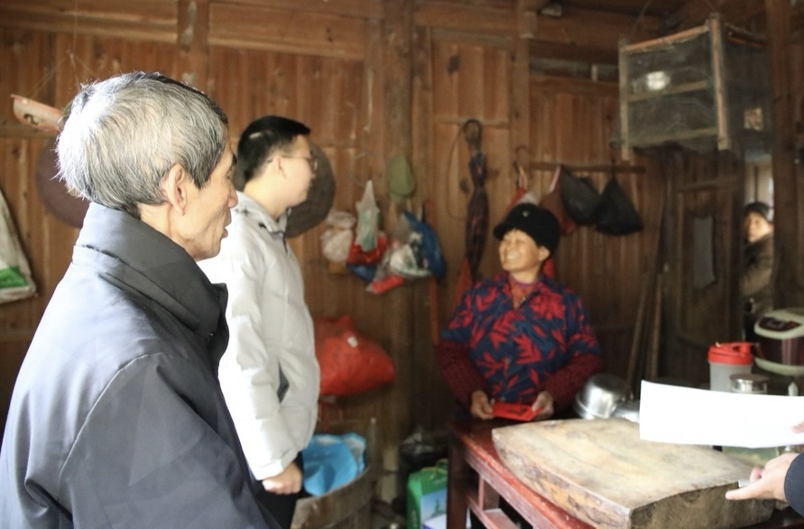 寒冬里，他們感受到溫暖！