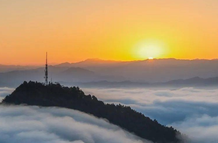 福地懷化·浪漫季｜懷化市洪江區(qū)嵩云山云海日出美如畫！