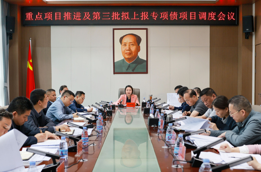 洪江區(qū)重點項目推進及第三批擬上報專項債項目調(diào)度會議召開