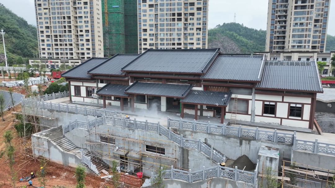 洪江區(qū)這個重點(diǎn)項(xiàng)目建設(shè)已進(jìn)入掃尾階段！