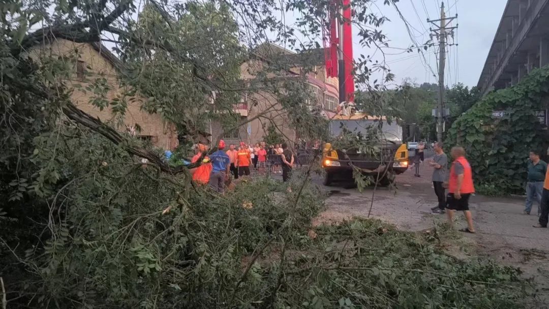 抢修公路，他们在行动
