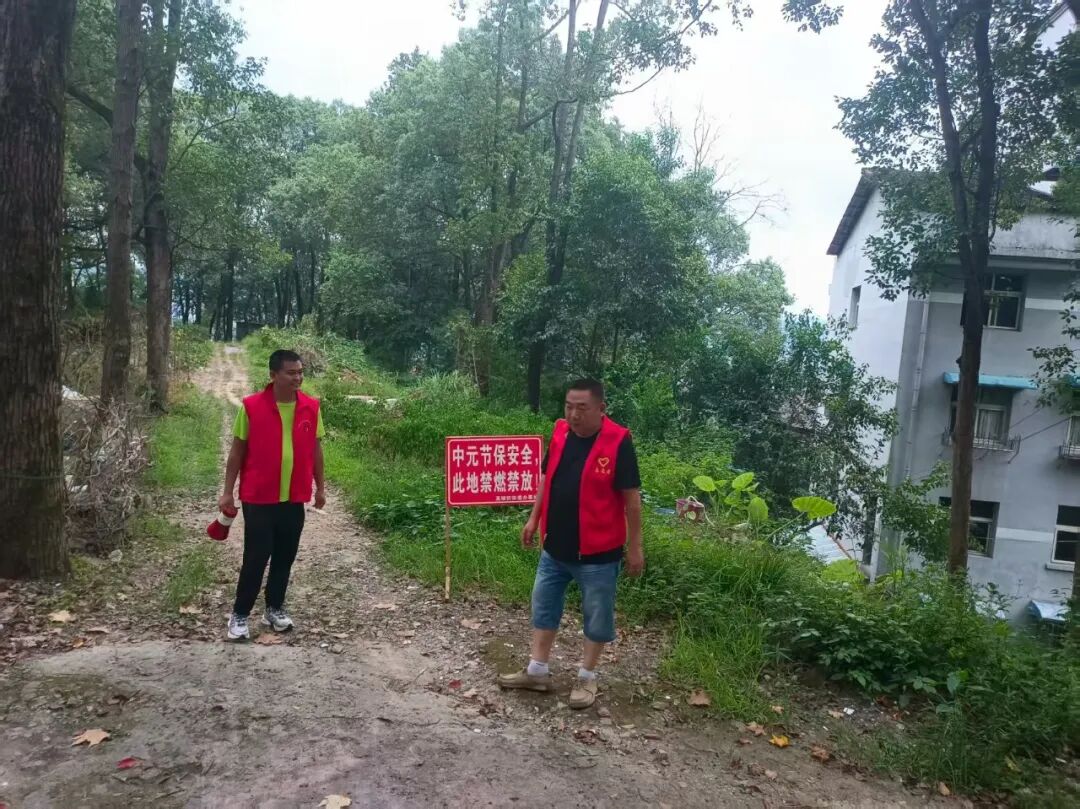 巡查勸導，樹文明祭祀新風