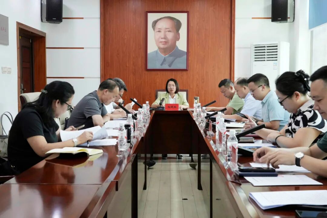 楊健桃主持召開洪江古商城專題匯報(bào)會(huì)
