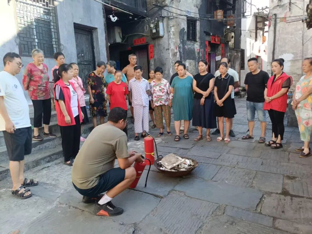 开展消防演练，筑牢文物保护“防火墙”