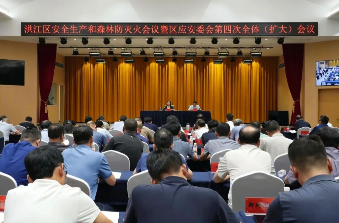 杨健桃主持召开洪江区安全生产和森林防灭火会议暨区应安委会第四次全体（扩大）会议
