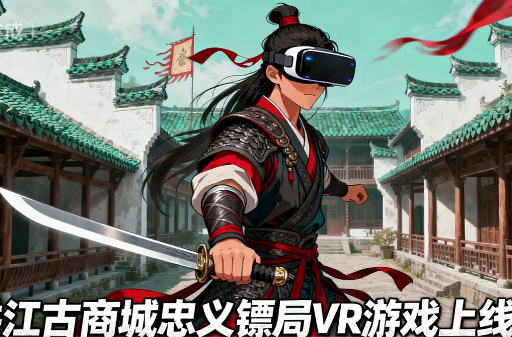 一秒穿越！在VR世界體驗走鏢的傳奇