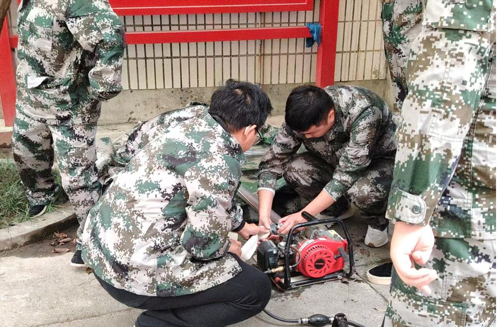 以“练”筑防，以“训”强能