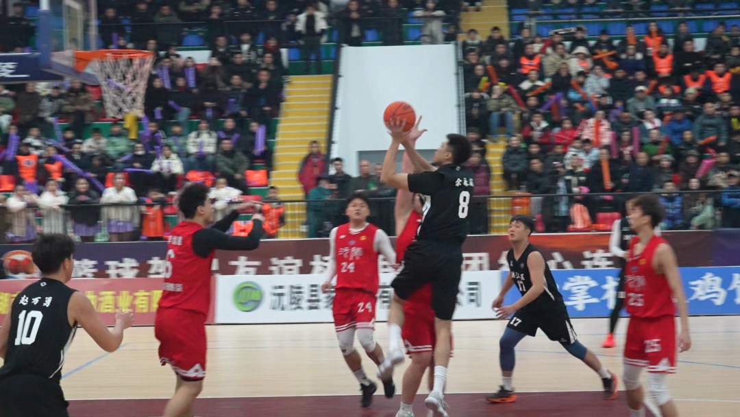 险胜！洪江区客场93∶90力克沅陵队