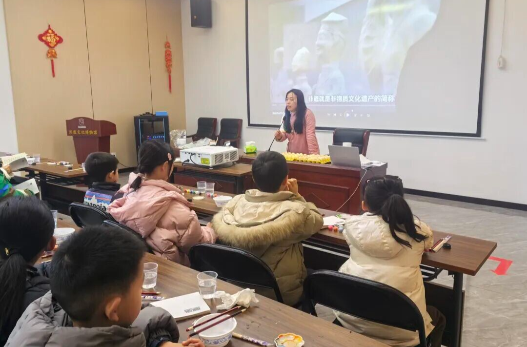 【博物館里過大年】彩蛋繪春·福滿洪商｜洪商文化博物館非遺蛋繪活動圓滿落幕