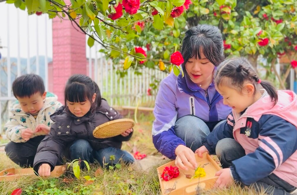 敲敲打打過春分，把大自然“袋”回家