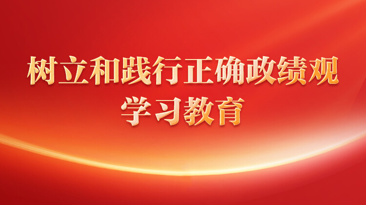 树立和践行正确政绩观学习教育
