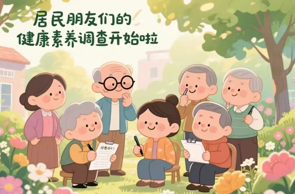 洪江區(qū)2026年居民健康素養(yǎng)監(jiān)測(cè)工作開(kāi)始啦！