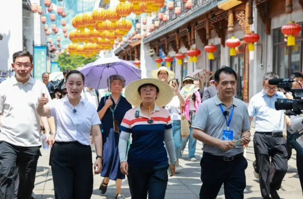 曼行怀化·寻韵洪商｜蒙曼教授团队走进洪江古商城