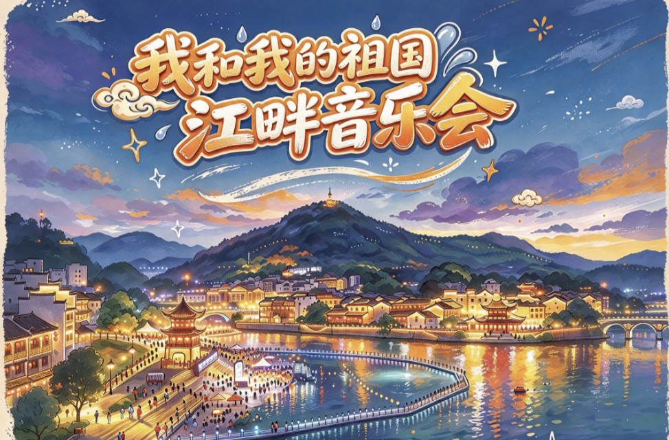 直播预告｜“我和我的祖国” 江畔音乐会，明晚（10.1）浪浪滩唱响！